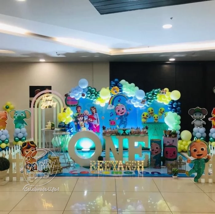 birthday Cocomelon Theme Balloon Decor
